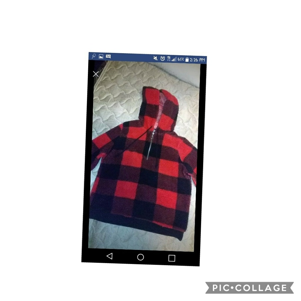 Fleece hoodie